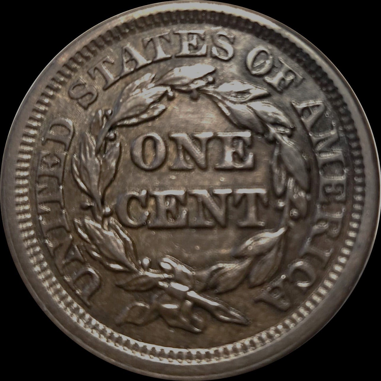 1845-1c-Braided-Hair-Large-Cent-#2